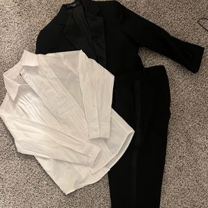 Nautica black tux with shirt
